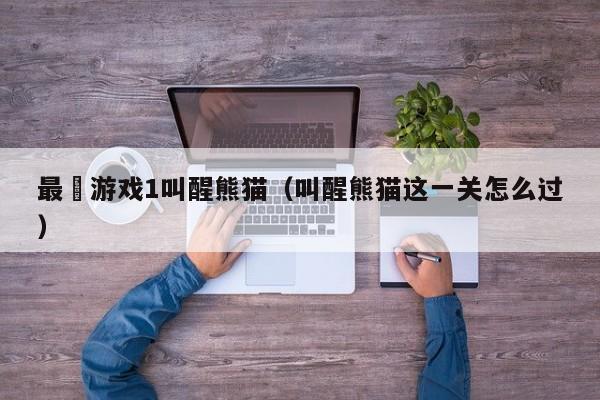 最囧游戏1叫醒熊猫(叫醒熊猫这一关怎么过)