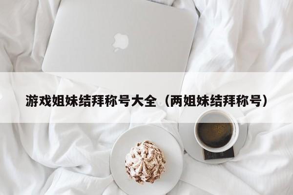 游戏姐妹结拜称号大全（两姐妹结拜称号）