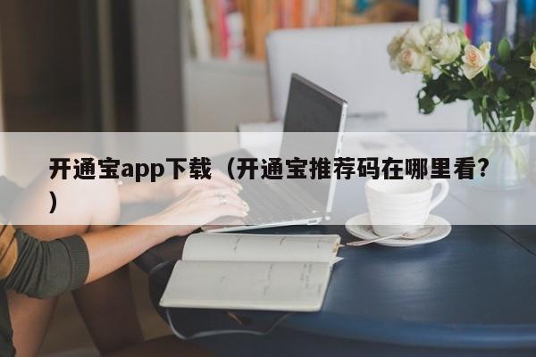 开通宝app下载(开通宝推荐码在哪里看?)