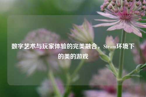 数字艺术与玩家体验的完美融合，Steam环境下的美的游戏